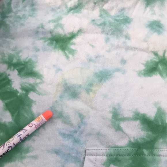 Clare V Tie Dye Eye Print Sweatshirt - Picture 7 of 8